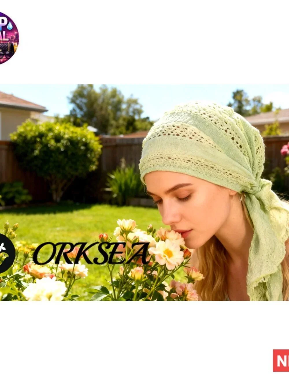 Soft Polyester Pre-Tied Chemo Head Scarf Turban for Women